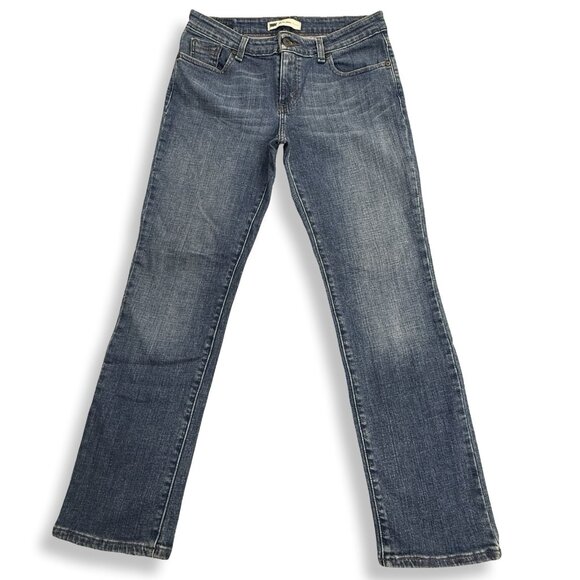 Levi's Jeans Womens 10S Mid‎ Rise Skinny Blue Medium Wash Stretch Denim - Picture 1 of 9